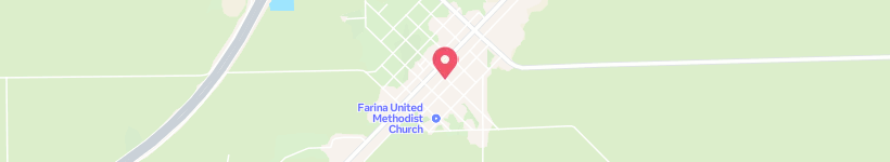 Map Of South Oak Street, Farina, United States, Street