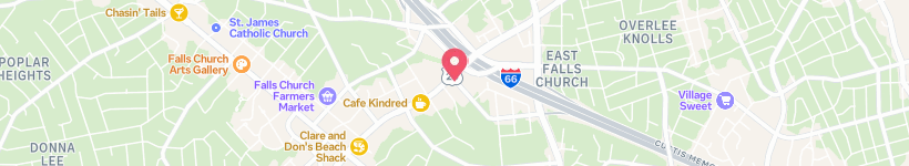 Map Of North Westmoreland Street, Arlington, United States, Street