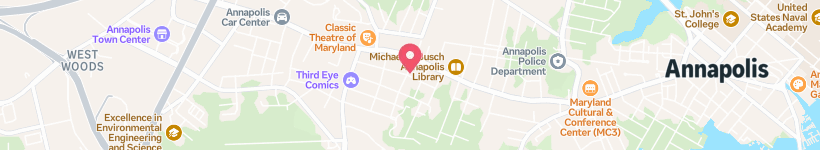 Map Of McGuckian Street, Annapolis, United States, Street