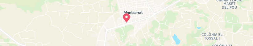 Map Of Avinguda Dels Alcalans, Montserrat, Spain, Street