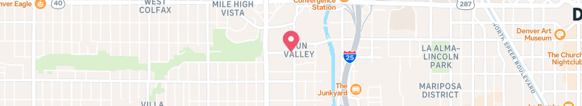 Map Of W Holden Pl, Denver, United States, Street