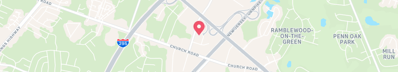 Map Of Century Parkway, Mount Laurel, United States, Street