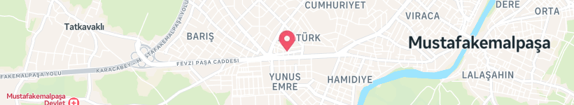 Başaran Sokak မြေပုံ၊, Mustafakemalpaşa, တူရကီ, လမ်း