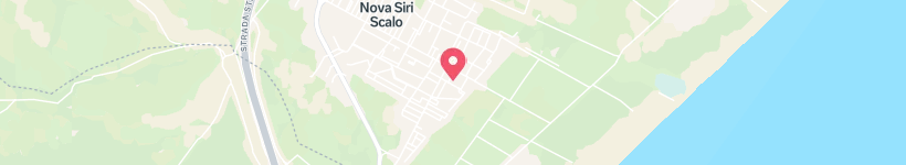Map Of Via Enrico Fermi, Nova Siri Scalo, Italy, Street