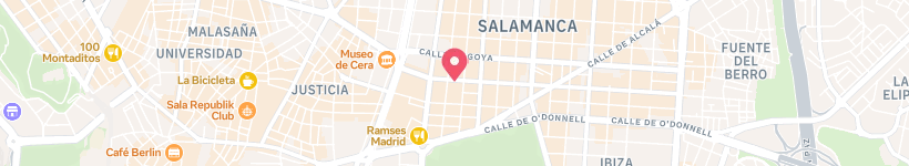 Kaart Van Robata, Madrid, Spanje, Restaurant