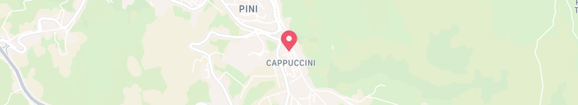 Map Of Vico I Cappuccini, Matera, Italy, Street