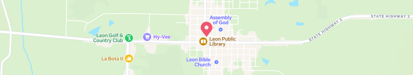 Map Of Northwest 2Nd Street, Leon, United States, Street