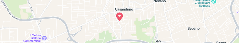 Mapa De Via Venezia, Casandrino, Italia, Rúa