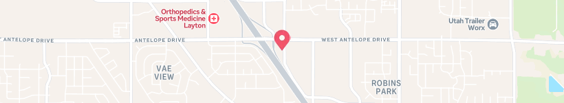 Map Of North 1200 West, Layton, United States, Street