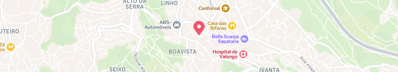 Map Of Rua Marques Da Rocha, Valongo, Portugal, Street