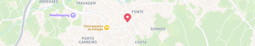 Map Of Rua 5 De Outubro, Ermesinde, Portugal, Street