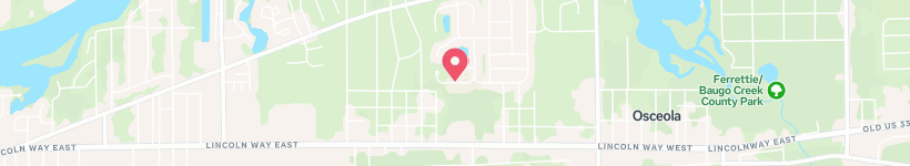 Mapa De Cobble Hills Dr, Osceola, Eua, Carrer