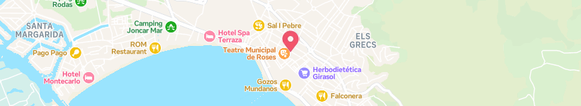 Kort Over Vermut, Roses, Spanien, Restaurant