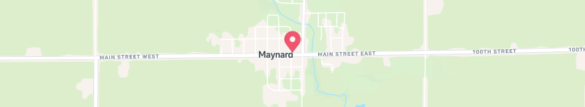 Map Of Main Street East, Maynard, United States, Street