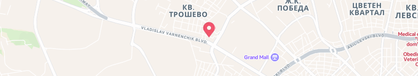 Map Of Ulitsa " Han Kubrat ", Varna, Bulgaria, Street