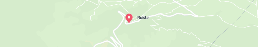 Map Of R435A, Humilišani, Bosnia And Herzegovina, Street