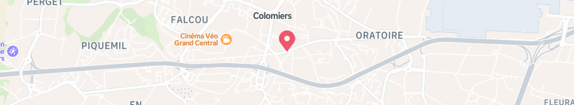 Karte Von Rue D'Auch, Colomiers, Frankreich, Straße