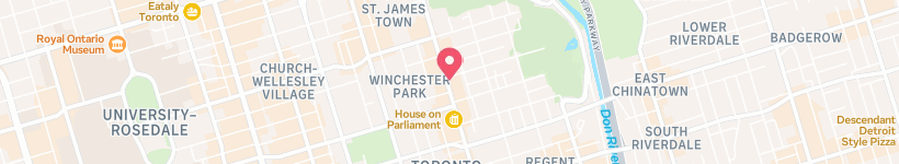 Map Of Subway, Toronto, Canada, Restaurant