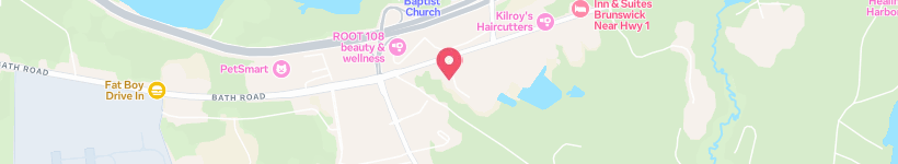 Map Of Tibbetts Drive, Brunswick, United States, Street