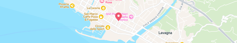 Map Of Via Nino Bixio, Chiavari, Italy, Street