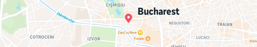 Map Of Tephra, Bucharest, Romania, Restaurant