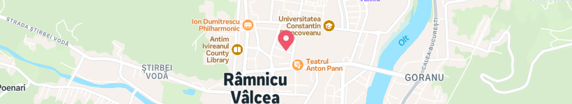 Map Of Strada Avram Iancu, Râmnicu Vâlcea, Romania, Street
