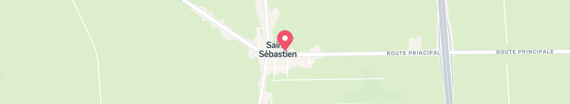 Map Of Québec 133, Saint-Sébastien, Canada, Street