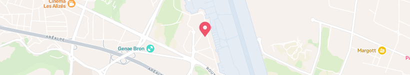 Map Of Aéroport, Bron, France, Street
