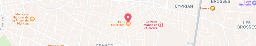Map Of Rue Charles Richard, Lyon, France, Street