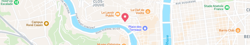 Map Of Rue Pareille, Lyon, France, Street