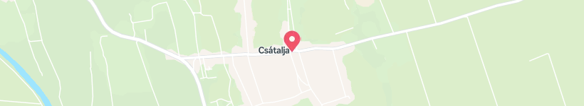 Map Of Dózsa György Utca, Csátalja, Hungary, Street