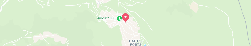 Map Of Promenade Du Festival, Morzine, France, Street