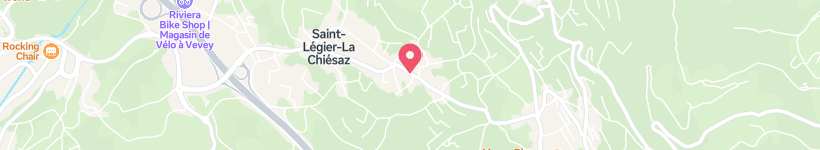 Map Of Route Des Deux-Villages, St-Légier-La Chiésaz, Switzerland, Street