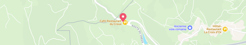 Map Of Le Creux, Vallorbe, Switzerland, Street