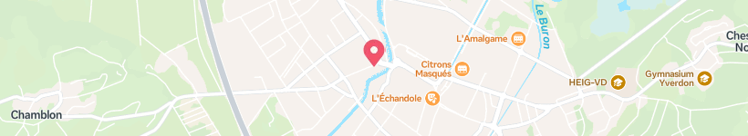 Map Of Rue D'Orbe, Yverdon-Les-Bains, Switzerland, Street