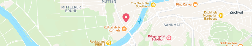 Map Of Glutz-Blotzheim-Strasse, Solothurn, Switzerland, Street
