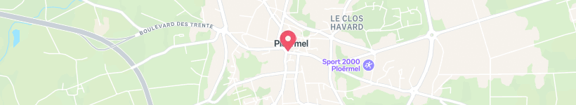 Mappa Di Rue Louis Lumière, Ploërmel, Francia, Via