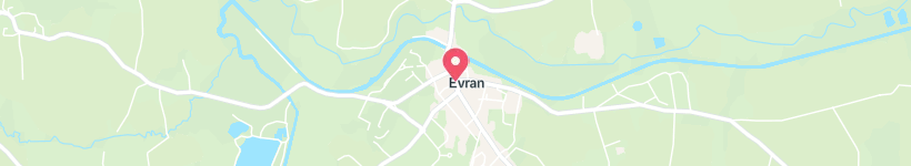 Map Of Place Jean Perrin, Évran, France, Street
