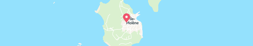 Map Of Bourg, Île-Molène, France, Street