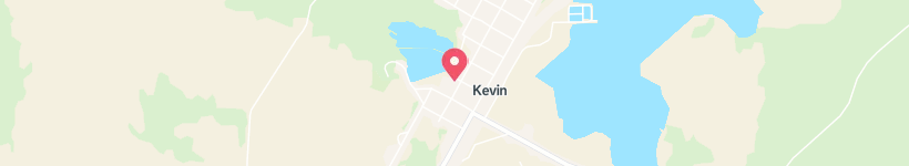 Map Of 1St Street West, Kevin, United States, Street