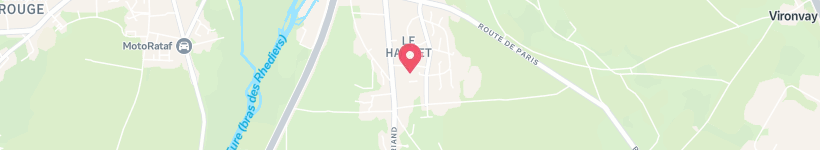Map Of Rue Louis Blériot, Louviers, France, Street