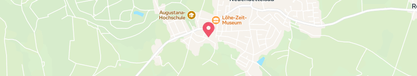 Peta Baustraße, Neuendettelsau, Jerman, Jalan