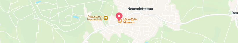 Map Of Neuendettelsau, Germany, Train Station