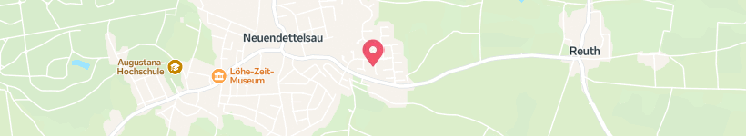 Map Of Sonnenstraße, Neuendettelsau, Germany, Street