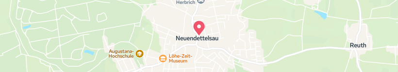 Map Of Hotel Gasthof Sonne, Neuendettelsau, Germany, Hotel