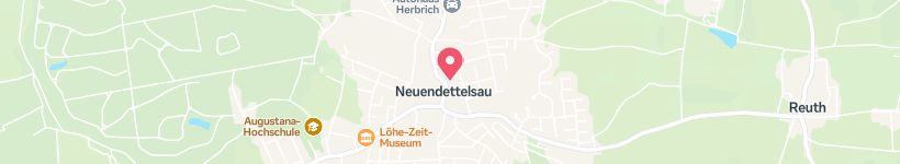 Map Of Hauptstraße, Neuendettelsau, Germany, Street