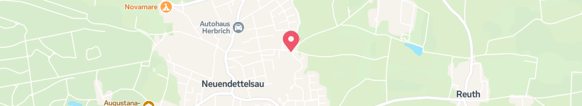 Map Of Haager Straße, Neuendettelsau, Germany, Street