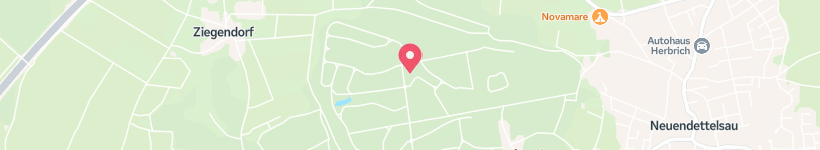 Map Of Neuendettelsauer Wald, Germany, Forest