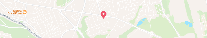 Map Of Rue Nationale, Florange, France, Street