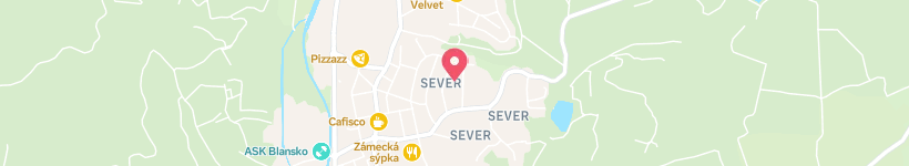 Map Of Palackého, Blansko, Czechia, Street